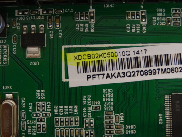 Vizio E320I-B1 Main Board TXDCB02K050 756TXDCB02K050