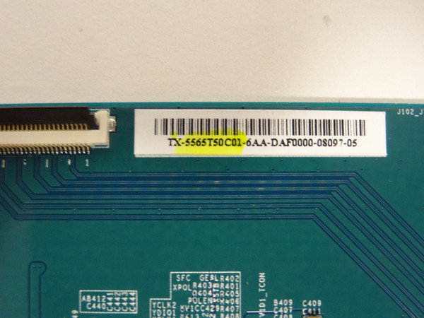 Vizio E65-E1 T-Con Board 65T50-C01 55.65T50.C01