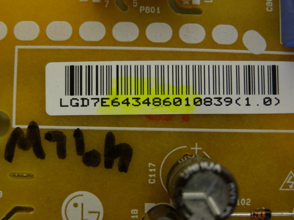 LG 43LW340C-UA Power Supply Board EAX66822801 EAY64348601