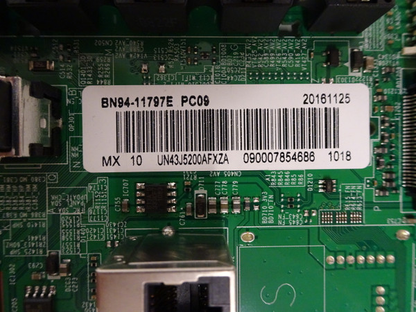 Samsung UN43J5200AFXZA Main Board BN97-12660E BN94-11797E