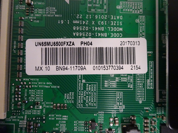 Samsung UN65MU6500FXZA Main Board BN97-12619A BN94-11709A