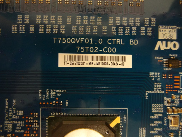 Vizio M75-C1 T-Con Board (75T02-C00, T750QVF01.0) 55.75T02.C01