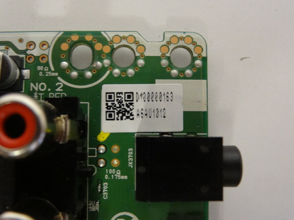 Magnavox 50ME336V/F7 Main Board (BA6AU4G0201 2) A6AU1012