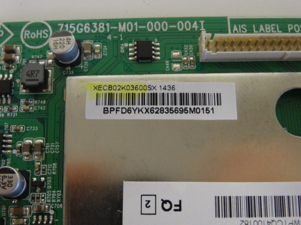 Vizio E420-B1 Main Board (715G6381-M01-000-004I) 756TXECB02K036