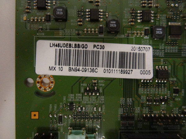 Samsung LH46UDEBLBB/GO Main Board (BN97-10069A) BN94-09136C