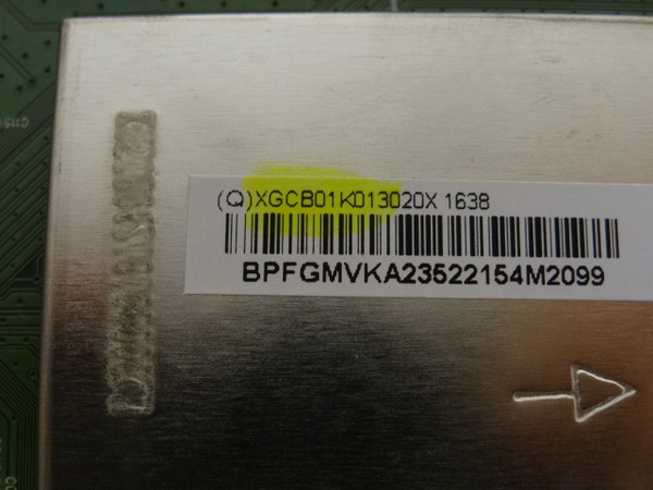 Vizio D43N-E1 Main Board (XGCB01K0130) 756TXGCB01K013