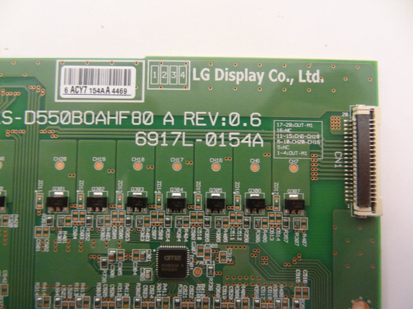 LG 55LV35A-5BC LED Driver (KLS-D550B0AHF80 A) 6917L-0154A