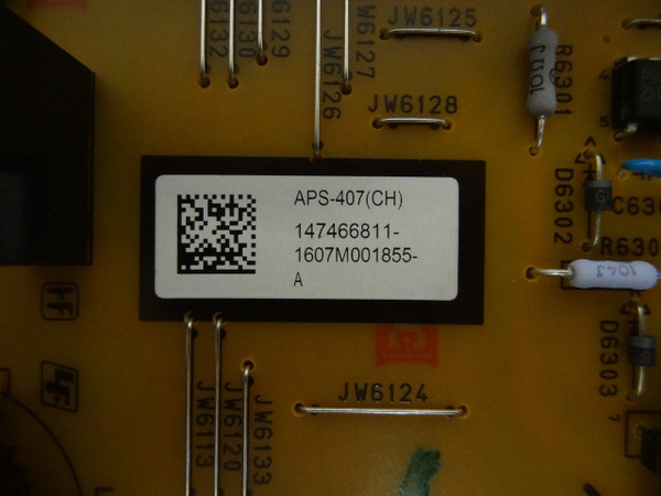 Sony XBR-65Z9D G6 Power Supply Board (APS-407) 1-474-668-11