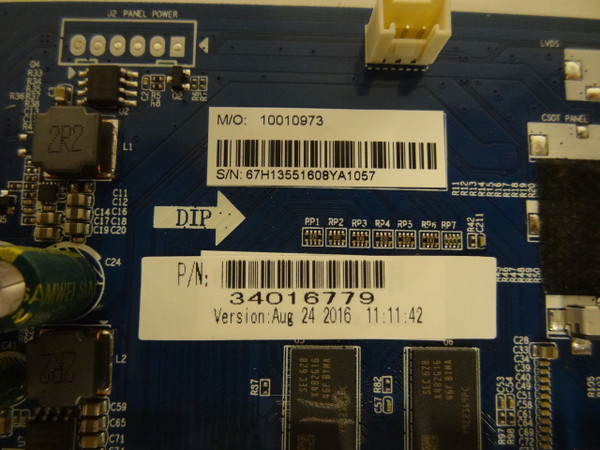 Element E4ST4316H Main Board (LC430EGY-SJM4) 34016779