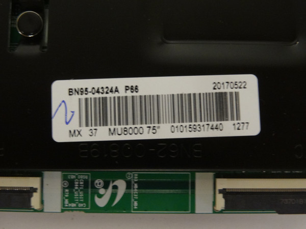 Samsung UN75MU6300FXZA T-Con Board (BN97-12640A) BN95-04324A