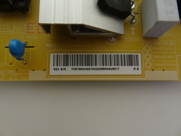 Samsung LH55RHEPLGA/GO Power Supply Board (F55S1_FHS1) BN44-00704G