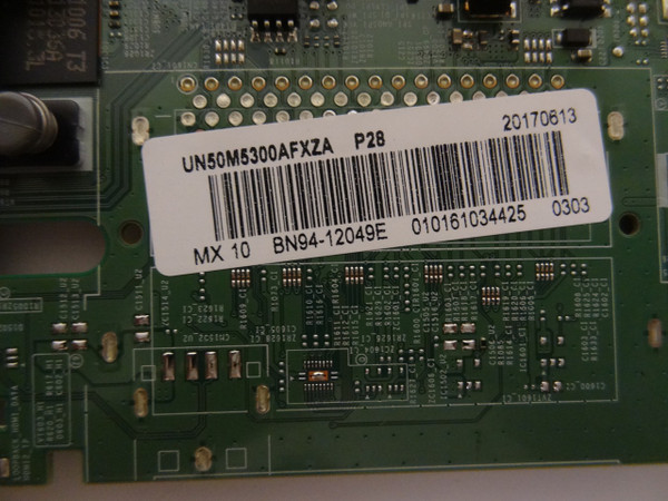 Samsung UN50M5300AFXZA Main Board (BN97-12969B) BN94-12049E