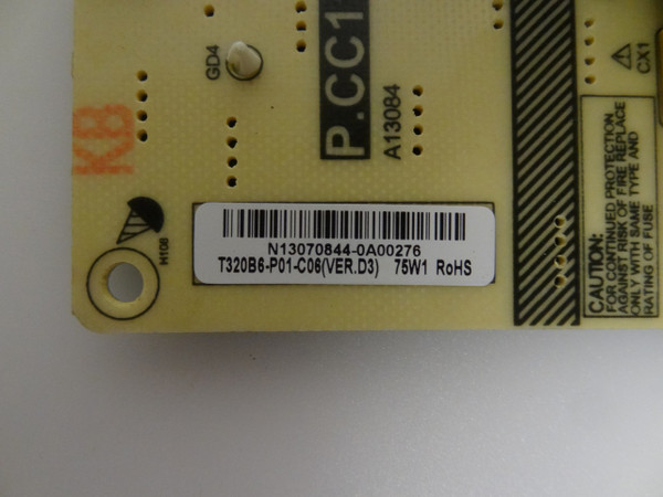 Element ELCFW329 Power Supply (T320B6-P01-C06, SY13220-3) N13070844