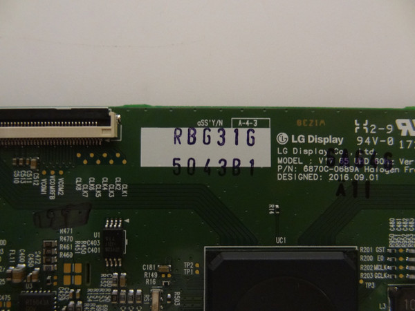 LG 65UJ7700-UA BUSYLJR 65UJ6300-UA BUSYLOR T-Con Board 6871L-5043B
