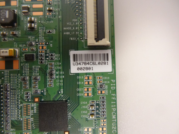 Samsung LH40DCEMLGA/GO T-Con Board (PID_FF11PCMTG2C4LV0.2) LJ94-34784C