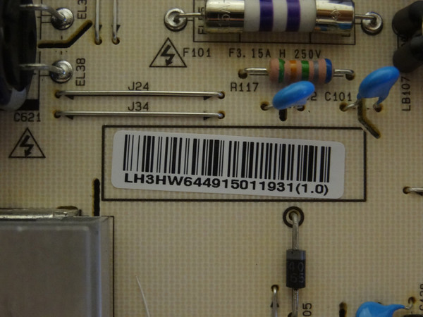 LG OLED55E7P-U Power Supply (EAX67149612, LGP55E7-17OP) EAY64491501