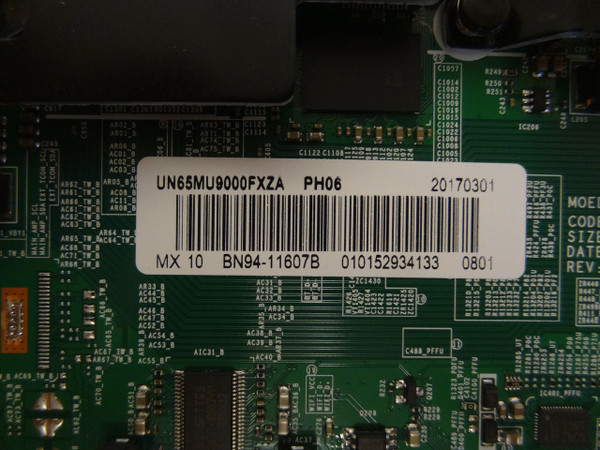 Samsung UN65MU9000FXZA Main Board (BN97-12597C) BN94-11607B