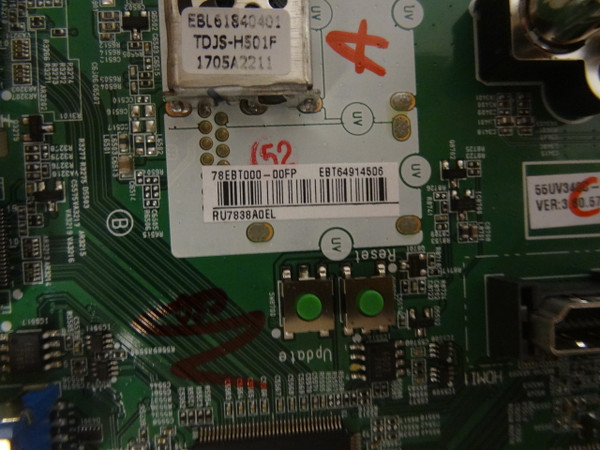 LG 55UV340C-UB AUSYLJR Main Board (LC550EGG-FKM3, EAX67453603) EBT64914506