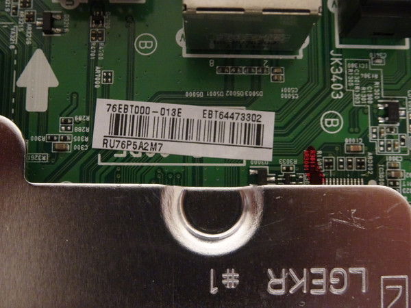 LG 65UJ6300-UA Main Board (EAX67187104) EBT64473302