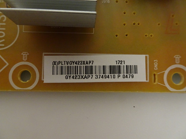 Vizio D50F-E1 Power Supply Board (715G8460-P01-000-002S) PLTVGY423XAP7