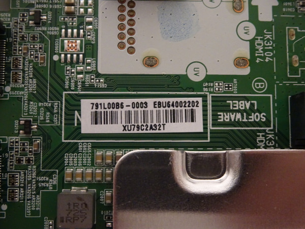 LG 43UJ6300-UA BUSYLJM Main Board (NC430DGG-AAFX3, EAX67146203) EBU64002202