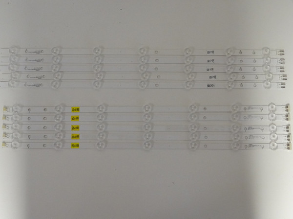 Samsung UN55H6203AFXZA LED Backlight Strip Set 10- BN96-28772A BN96-28773A