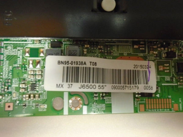 Samsung UN55JU6500F UN55JU6400F T-Con Board BN95-01938A