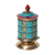 Turquoise Prayer Wheel for Table or Altar