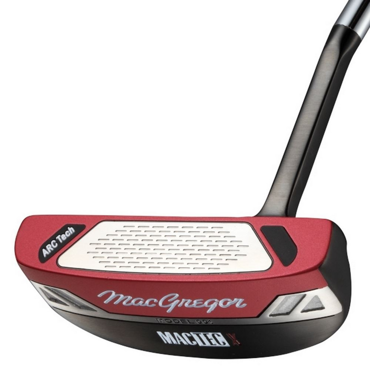 MacGregor Golf MACPUT 112 MACTEC Xゴルフパター型番:001 Right Hand Steel Jumbo Grip  Golf Club-