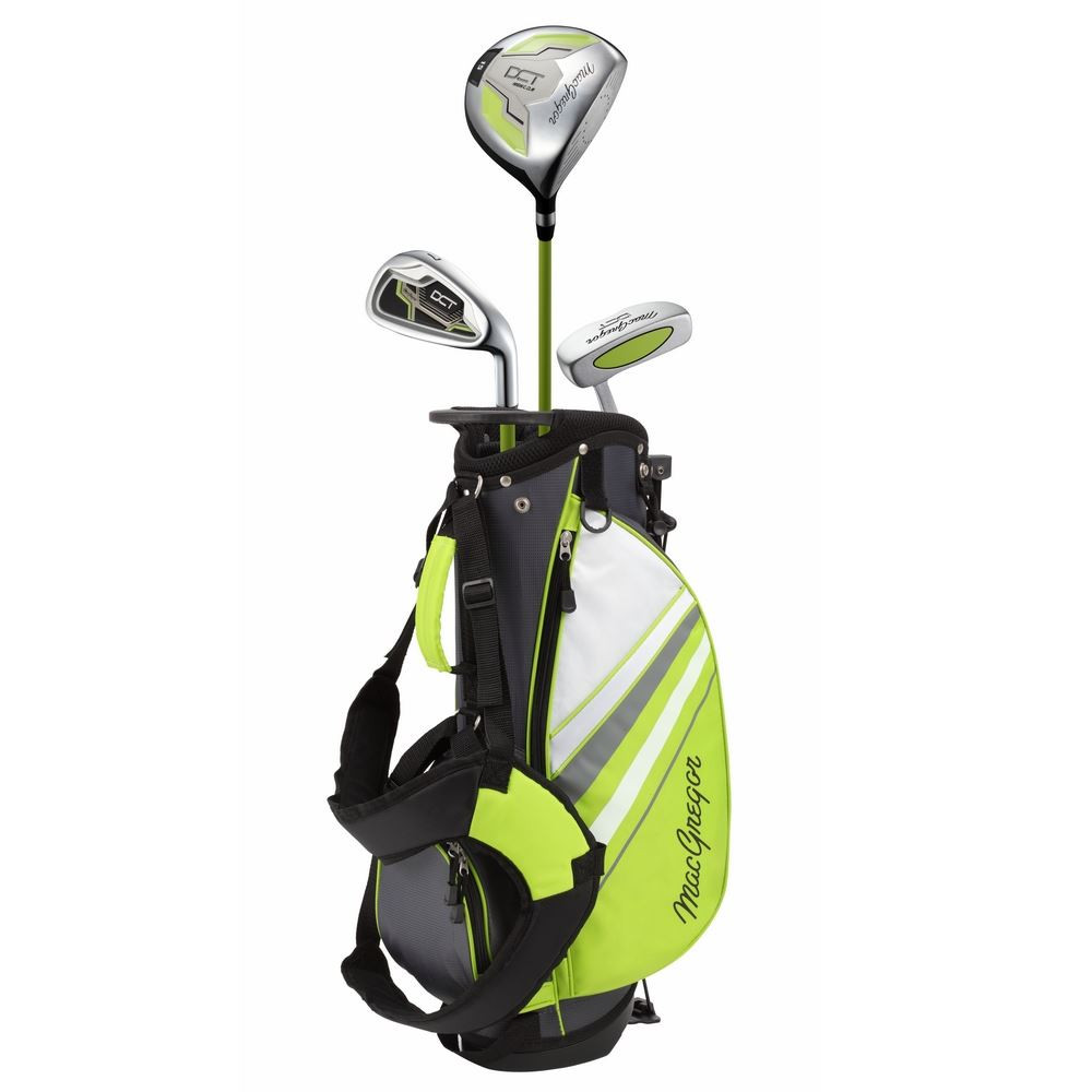 MacGregor Golf DCT Junior Golf Clubs Set with Bag, Left Hand Ages