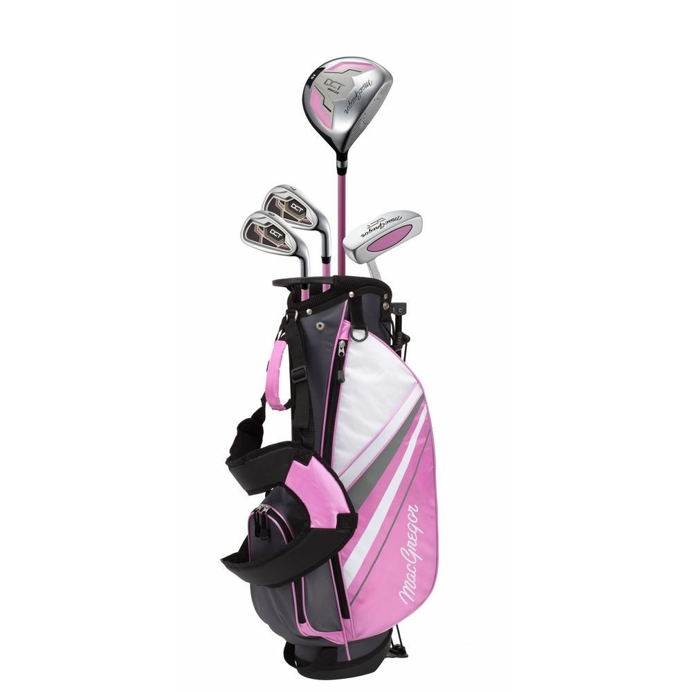 MacGregor Golf DCT Junior Girl Golf Clubs Set with Bag, Left Hand