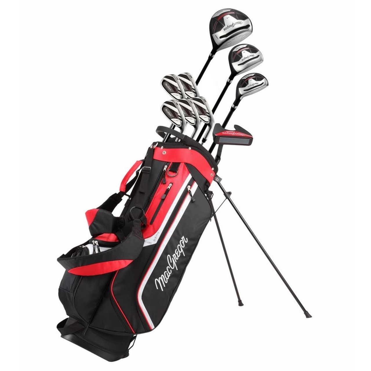MacGregor Golf DCT3000 Premium Mens Golf Clubs Set, Graphite/Steel, Right  Hand