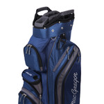 MacGregor Golf Cooler 14-Divider Top Cart Bag W/ Removable Insulated Cooler Navy