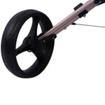 MacGregor Titanium MacTec 3 Wheel Folding Golf Cart with Umbrella Holder