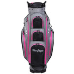 MacGregor Golf Ladies Mac 2.0 Heather Cart Bag with 14 Full Length Dividers Pink