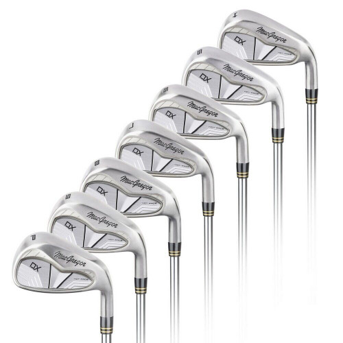 MacGregor Golf DX Carbon Steel Iron Set, Mens Right Hand, 4-PW MacGregor Golf DX Carbon Steel Iron Set, Mens Right Hand, 4-PW