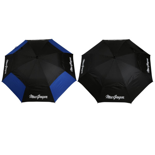 2 PACK MacGregor Golf MacTec Dual Canopy Golf Umbrellas - Large 68" /1.7m Arc