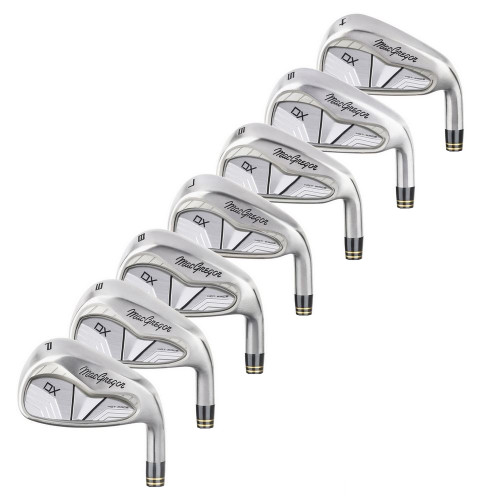 MacGregor Golf DX Carbon Steel Iron 4-PW Set Heads Only