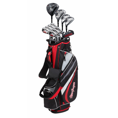 MacGregor Golf DCT4000 Golf Clubs Set with Bag, Mens Left Hand (12 Clubs / 16 Pieces)
