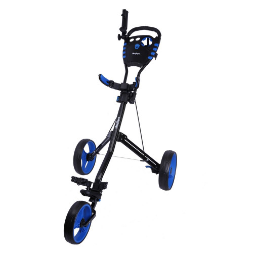 MacGregor Golf X-TREME 3 Wheel Push/Pull Golf Buggy/Trolley/Cart/Trundler W  Seat 