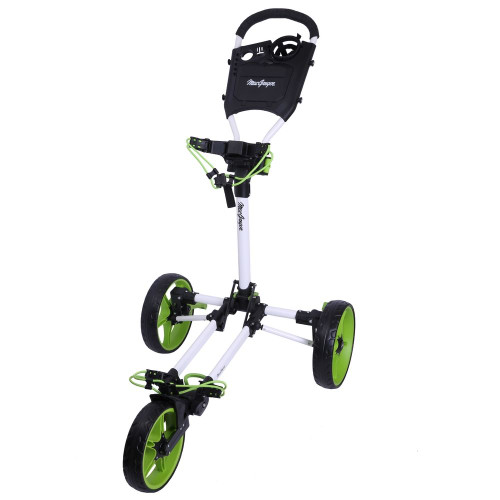 MacGregor Golf X-TREME 3 Wheel Push/Pull Golf Buggy/Trolley/Cart/Trundler W  Seat 
