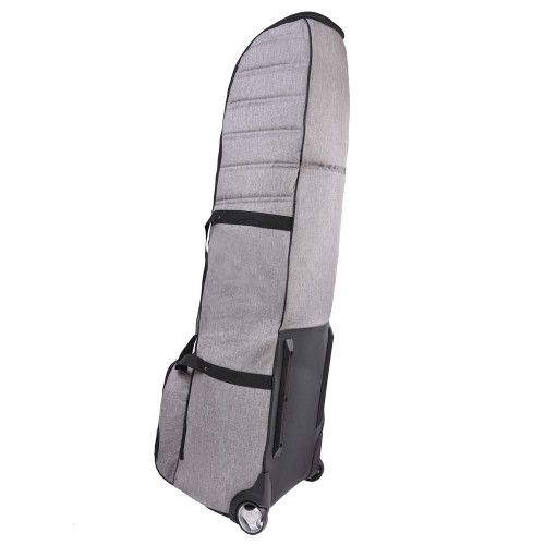 MacGregor Golf Deluxe Padded Travel Cover with Wheels, Heather Grey MacGregor Golf Deluxe Padded Travel Cover with Wheels, Heather Grey