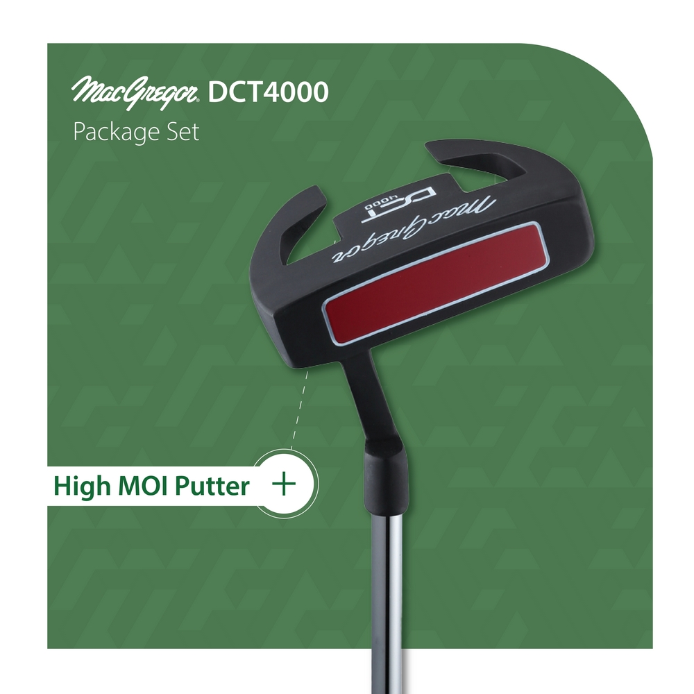 MacGregor Golf DCT4000 Golf Clubs Set with Bag, Mens Left Hand (9