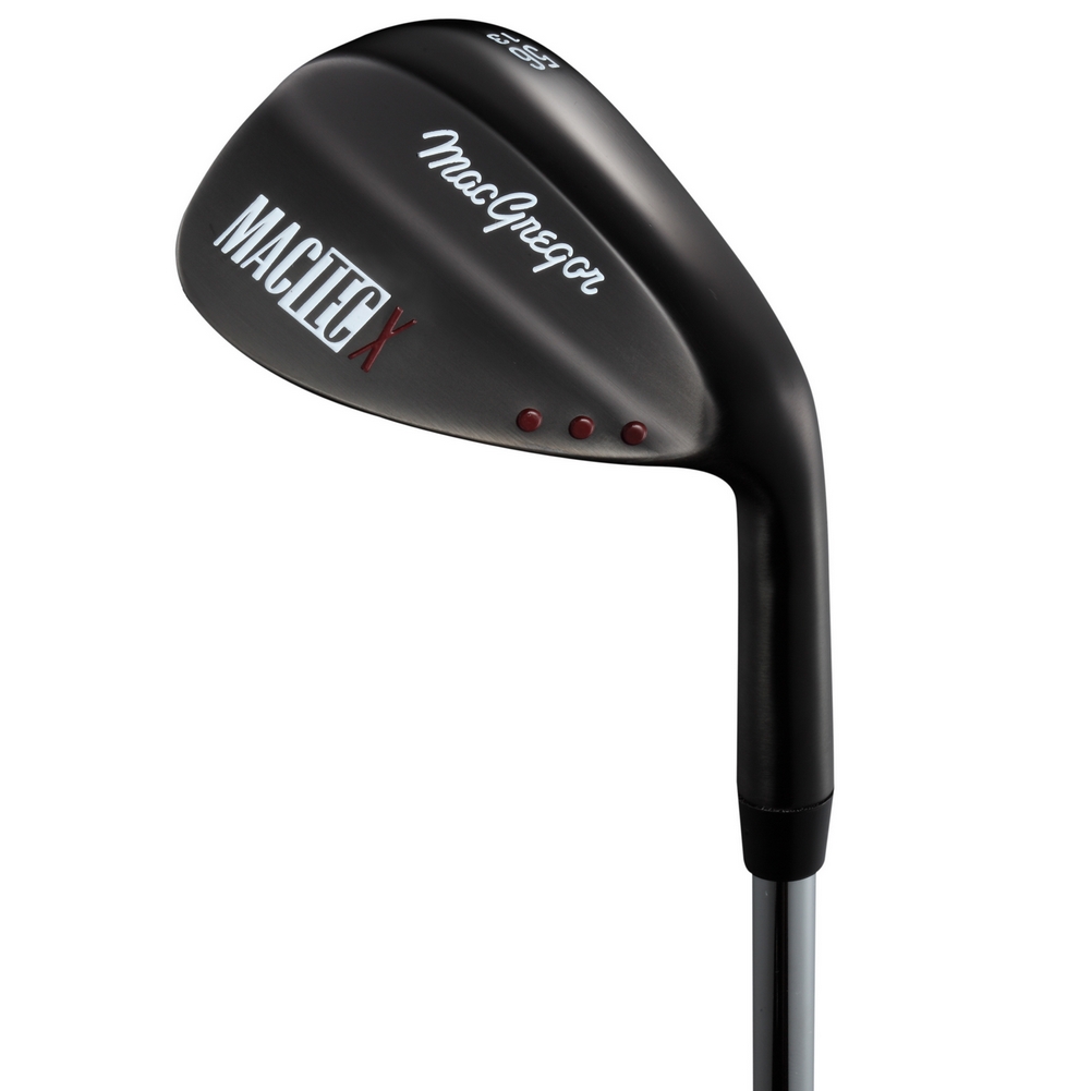 MATECマックテック ウェッジ 48度 52度 56度 3本セット MacGregor Golf MacTec X 52°, 56°, 60° Wedge, Black, Mens