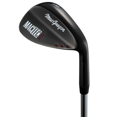 MacGregor Golf MacTec X 52°, 56°, 60° Wedge, Black, Mens Right Hand