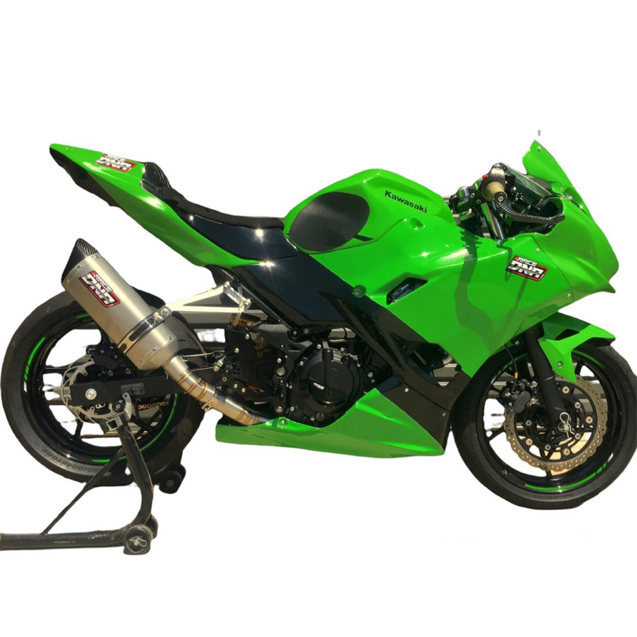 RaceDNA Kawasaki Ninja 400 Exhaust System