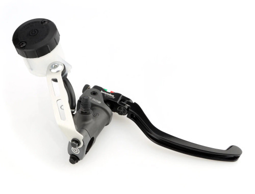 Brembo 19RCS Radial Brake Master Cylinder Fold-Up Lever 110A26310 and Reservoir Kit 110A26385