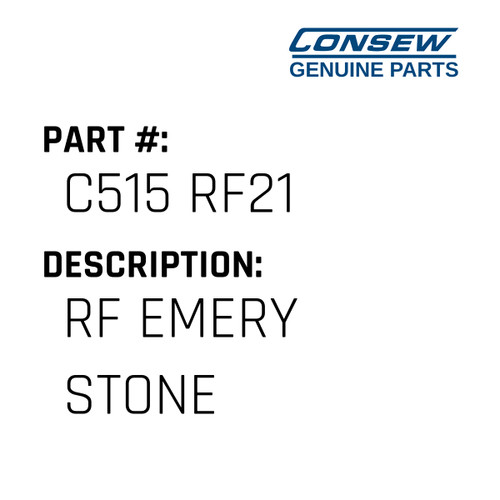 Rf Emery Stone - Consew #C515 RF21 Genuine Consew Part