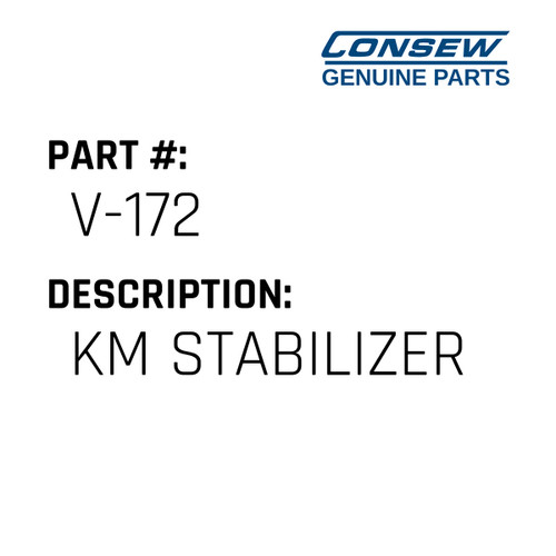 Km Stabilizer - Consew #V-172 Genuine Consew Part