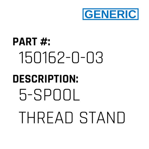 5-Spool Thread Stand - Generic #150162-0-03